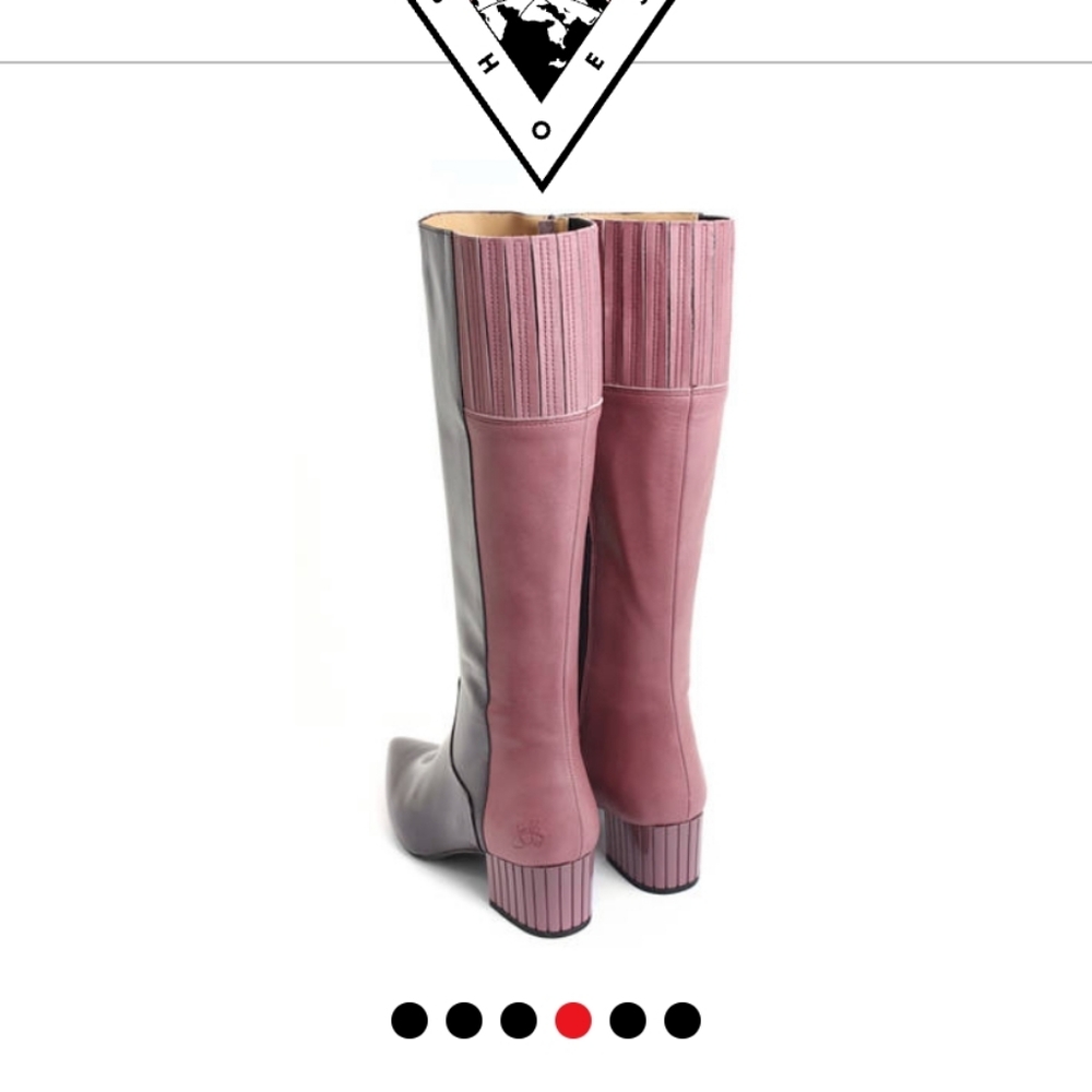 Effortless Sofia Boots With Block Heel Fluevog - image 4